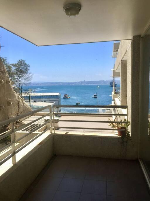 Appartement Grande Departamento, Frente Al Mar, Equipado. à Valparaíso Extérieur photo